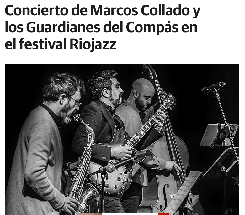 RIOJAZZ 2025. Marcos Collado y los guardianes del compás